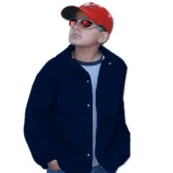 Q-Tees P201B - Lined Coach's Jacket - Youth -Wordans Shop 1007205 big