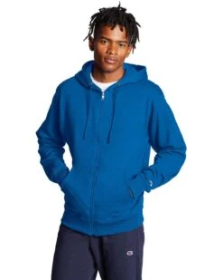 Champion S800 - Eco Full-Zip Hooded Sweatshirt -Wordans Shop 101438 big