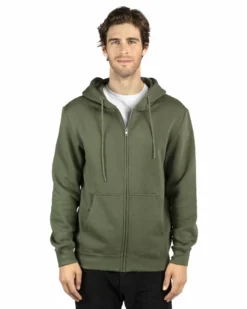 Threadfast 320Z - Unisex Ultimate Fleece Full-Zip Hooded Sweatshirt -Wordans Shop 1042887 big