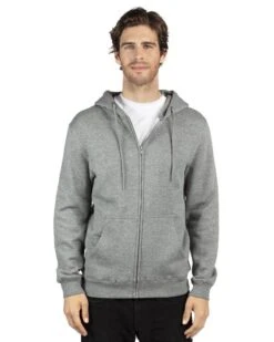 Threadfast 320Z - Unisex Ultimate Fleece Full-Zip Hooded Sweatshirt -Wordans Shop 1042890 big