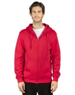 Threadfast 320Z - Unisex Ultimate Fleece Full-Zip Hooded Sweatshirt -Wordans Shop 1042899 big