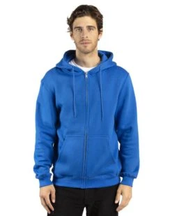 Threadfast 320Z - Unisex Ultimate Fleece Full-Zip Hooded Sweatshirt -Wordans Shop 1042902 big