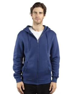 Threadfast 320Z - Unisex Ultimate Fleece Full-Zip Hooded Sweatshirt -Wordans Shop 1042905 big