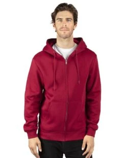Threadfast 320Z - Unisex Ultimate Fleece Full-Zip Hooded Sweatshirt -Wordans Shop 1042908 big