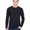 Bayside 3055 - Union-Made Long Sleeve T-Shirt With A Pocket