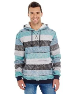 Burnside B8603 - Printed Striped Fleece Sweatshirt 7 Burnside B8603 - Printed Striped Fleece Sweatshirt -Wordans Shop 105416 big