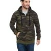 Burnside B8615 - Camo Full-Zip Hooded Sweatshirt