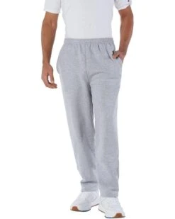 Champion P800 - Eco Open Bottom Sweatpants With Pockets -Wordans Shop 106357 big