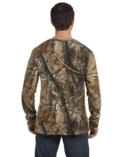 Code V 3981 - Realtree® Camouflage Long Sleeve T-Shirt -Wordans Shop 106701 back big