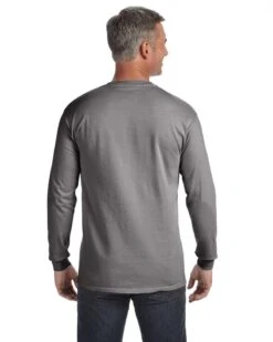Comfort Colors 4410 - Long Sleeve Pocket T-Shirt -Wordans Shop 107613 back big