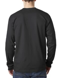 Bayside 8100 - USA-Made Long Sleeve T-Shirt With A Pocket -Wordans Shop 110622 back big