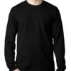 Bayside 8100 - USA-Made Long Sleeve T-Shirt With A Pocket
