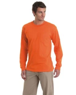 Bayside 8100 - USA-Made Long Sleeve T-Shirt With A Pocket -Wordans Shop 110625 big