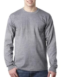 Bayside 8100 - USA-Made Long Sleeve T-Shirt With A Pocket -Wordans Shop 110628 big