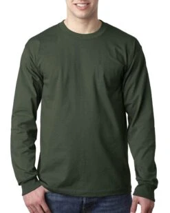 Bayside 8100 - USA-Made Long Sleeve T-Shirt With A Pocket -Wordans Shop 110631 big