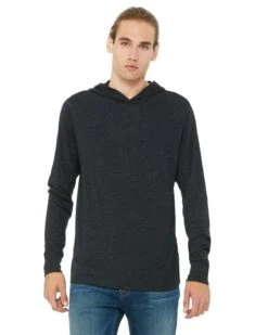 Bella+Canvas 3512 - Unisex Long Sleeve Jersey Hooded T-Shirt -Wordans Shop 111900 big