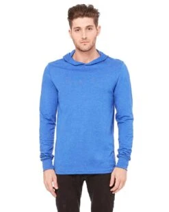 Bella+Canvas 3512 - Unisex Long Sleeve Jersey Hooded T-Shirt -Wordans Shop 111918 big