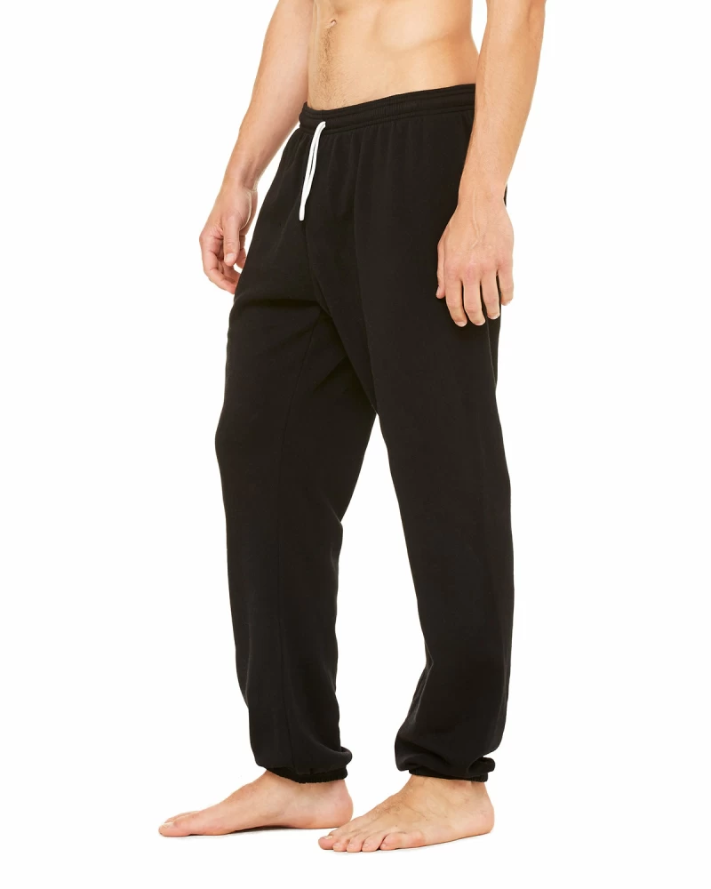 Bella+Canvas 3737 - Unisex Long Scrunch Fleece Pant 2 Bella+Canvas 3737 - Unisex Long Scrunch Fleece Pant - Image 2
