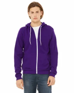 Bella+Canvas 3739 - Unisex Full-Zip Hooded Sweatshirt -Wordans Shop 112149 big