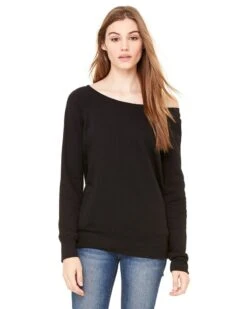Bella+Canvas 7501 - Ladies' Triblend Wideneck Sweatshirt -Wordans Shop 112869 big