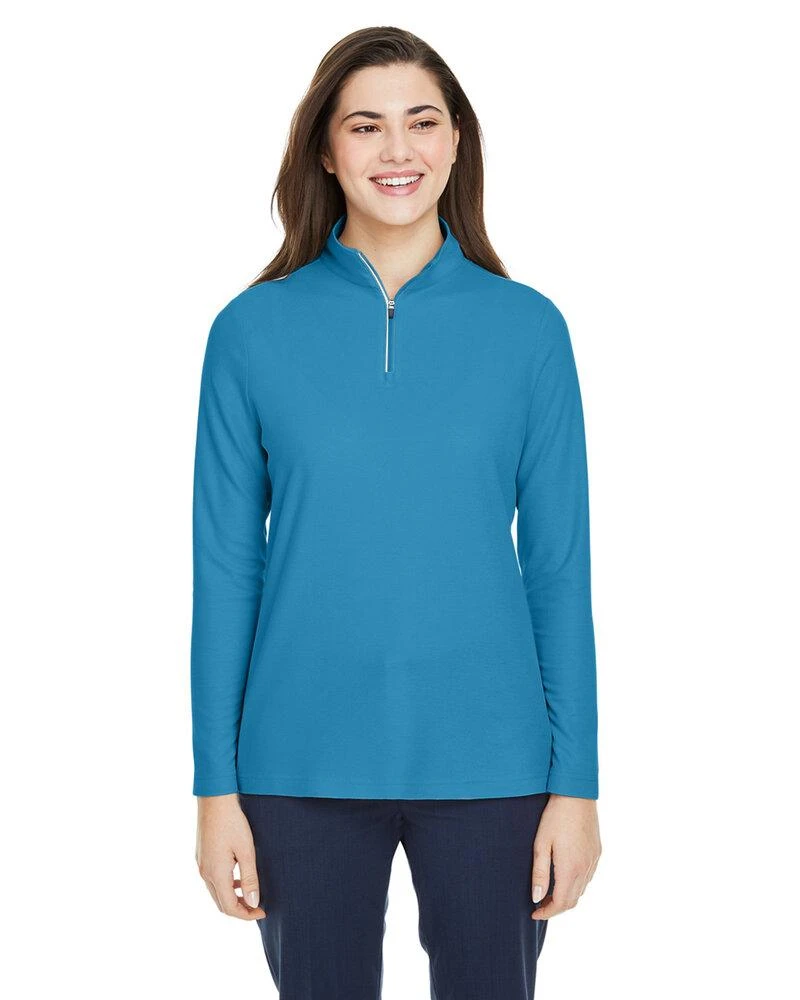 Core 365 CE405W - Ladies Fusion ChromaSoft Pique Quarter-Zip 9 Core 365 CE405W - Ladies Fusion ChromaSoft Pique Quarter-Zip - Image 9