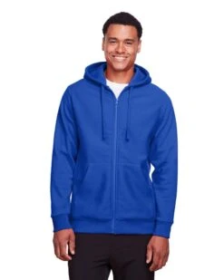 Team 365 TT95 - Men's Zone HydroSport Heavyweight Full-Zip Hooded Sweatshirt -Wordans Shop 1138599 big
