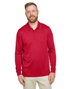 Harriton M348LT - Men's Tall Advantage Long Sleeve Snag Protection Plus IL Polo -Wordans Shop 1138827 big