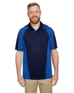 Harriton M385 - Men's Advantage Snag Protection Plus IL Colorblock Polo -Wordans Shop 1138902 big