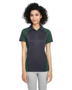 Harriton M385W - Ladies Advantage Snag Protection Plus IL Colorblock Polo -Wordans Shop 1138914 big