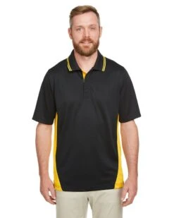 Harriton M386T - Men's Tall Flash Snag Protection Plus IL Colorblock Polo -Wordans Shop 1138983 big