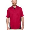 Harriton M386T - Men's Tall Flash Snag Protection Plus IL Colorblock Polo