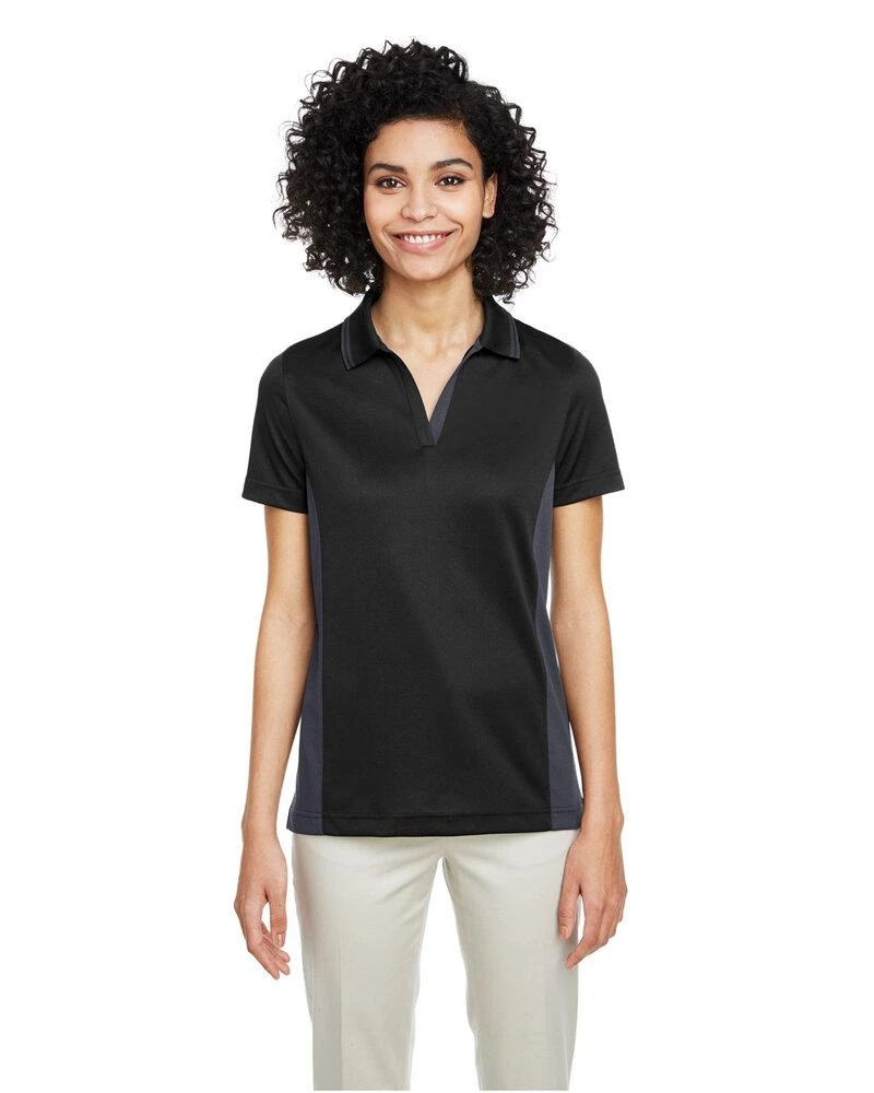 Harriton M386W - Ladies Flash Snag Protection Plus IL Colorblock Polo 5 Harriton M386W - Ladies Flash Snag Protection Plus IL Colorblock Polo - Image 5