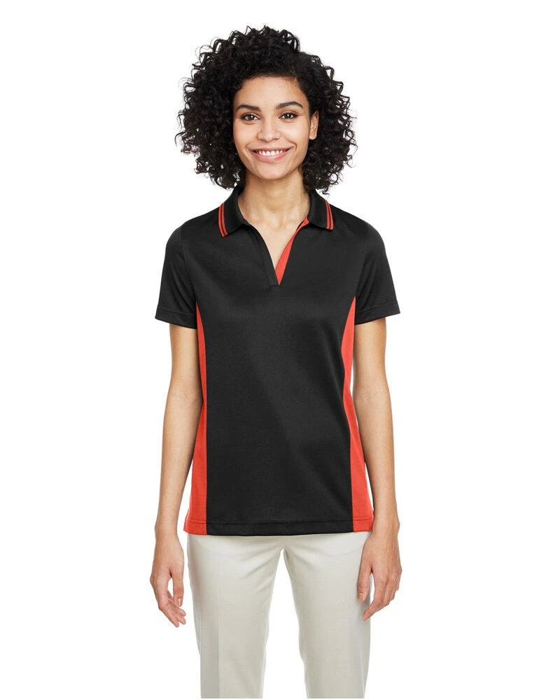 Harriton M386W - Ladies Flash Snag Protection Plus IL Colorblock Polo 6 Harriton M386W - Ladies Flash Snag Protection Plus IL Colorblock Polo - Image 6