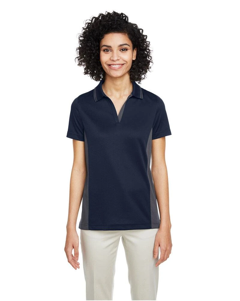 Harriton M386W - Ladies Flash Snag Protection Plus IL Colorblock Polo 7 Harriton M386W - Ladies Flash Snag Protection Plus IL Colorblock Polo - Image 7