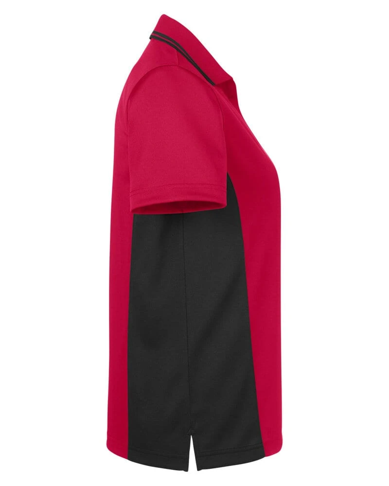 Harriton M386W - Ladies Flash Snag Protection Plus IL Colorblock Polo 2 Harriton M386W - Ladies Flash Snag Protection Plus IL Colorblock Polo - Image 2