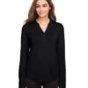 North End NE400W - Ladies Jaq Snap-Up Stretch Performance Pullover
