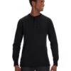 J. America 8244 - Vintage Brushed Jersey Henley