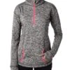 J. America 8617 - Ladies' Cosmic Fleece Quarter Zip Pullover