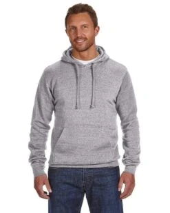 J. America 8620 - Cloud Fleece Hooded Pullover Sweatshirt -Wordans Shop 120046 big
