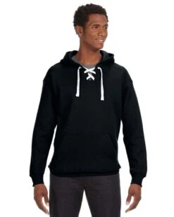 J. America 8830 - Sport Lace Hooded Sweatshirt