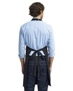 Artisan Collection By Reprime RP132 - Unisex Cotton Chino Bib Apron 8 Artisan Collection By Reprime RP132 - Unisex Cotton Chino Bib Apron -Wordans Shop 1219832 back big