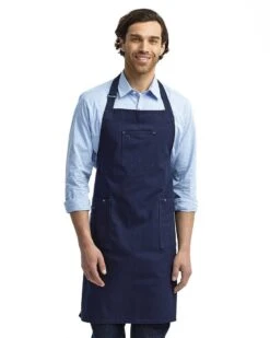 Artisan Collection By Reprime RP132 - Unisex Cotton Chino Bib Apron 10 Artisan Collection By Reprime RP132 - Unisex Cotton Chino Bib Apron -Wordans Shop 1219833 big