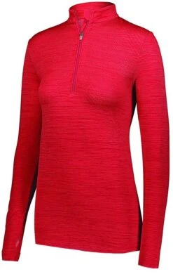 Holloway 222757 - Ladies Striated 1/2 Zip Pullover -Wordans Shop 1223215 big