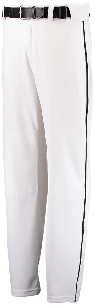 Russell 233L2B - Youth Open Bottom Piped Baseball Pant 1 Russell 233L2B - Youth Open Bottom Piped Baseball Pant