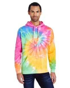 Tie-Dye CD877 - 8.5 Oz. Tie-Dyed Pullover Hood -Wordans Shop 1226531 big