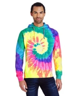 Tie-Dye CD877 - 8.5 Oz. Tie-Dyed Pullover Hood -Wordans Shop 1226532 big