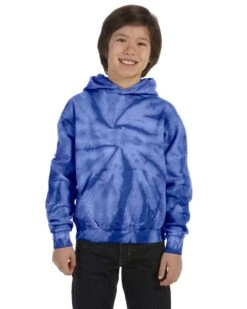 Tie-Dye CD877Y - Youth 8.5 Oz. Tie-Dyed Pullover Hooded Sweatshirt -Wordans Shop 1226947 big