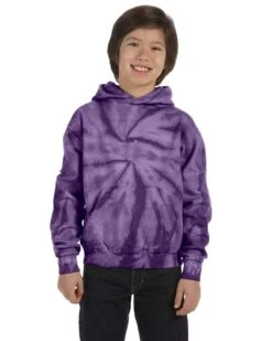 Tie-Dye CD877Y - Youth 8.5 Oz. Tie-Dyed Pullover Hooded Sweatshirt -Wordans Shop 1226952 big