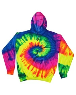 Tie-Dye CD877Y - Youth 8.5 Oz. Tie-Dyed Pullover Hooded Sweatshirt -Wordans Shop 1226953 big
