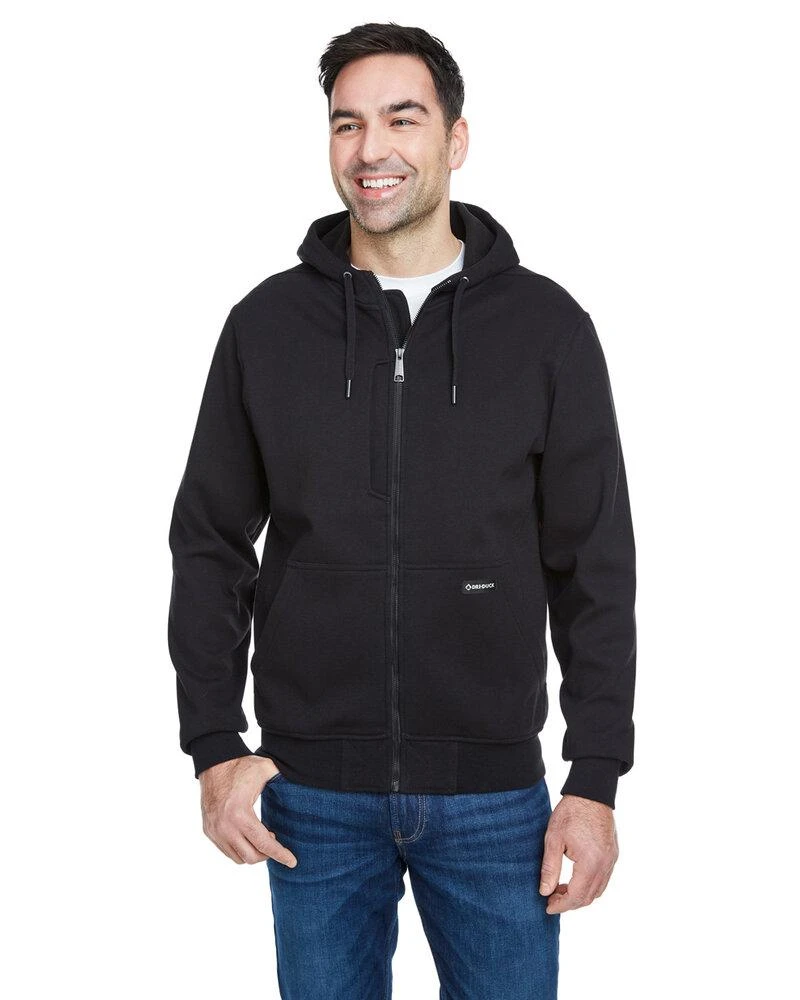 Dri Duck 7040 - Men's Bateman Power Full Zip Hooded Fleece 1 Dri Duck 7040 - Men's Bateman Power Full Zip Hooded Fleece